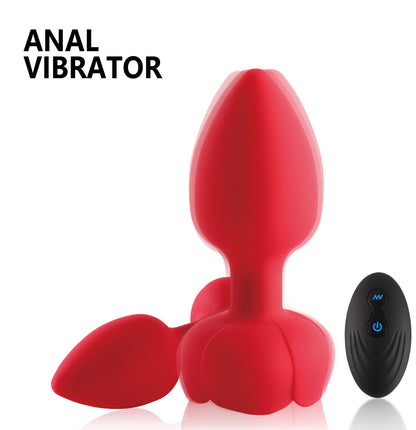 Wireless Remote Control 10 Frequency Strong Shock Rose Vibrator-EROSREALM