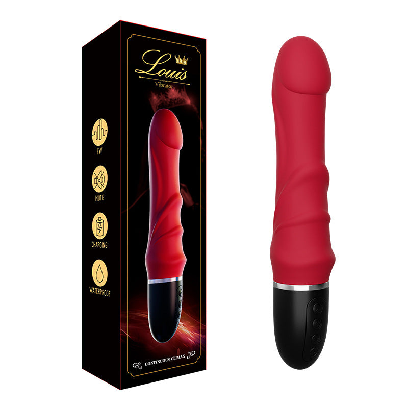 Handheld 10 Frequency Strong Shock Wand Vibrator-EROSREALM