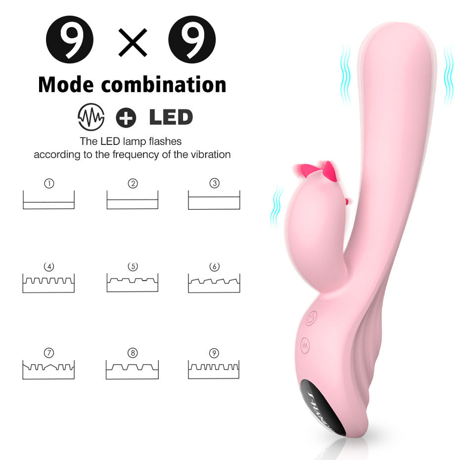 Vibrator Clitoris Stimulator G-spot Vaginal Vibrating Massager-EROSREALM