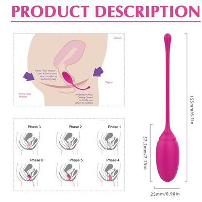 6 Pcs/Set Flower Color Kegel Ball-EROSREALM