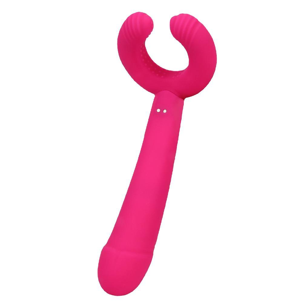 G-spot Rabbit Waterproof Rechargeable Dildo-EROSREALM