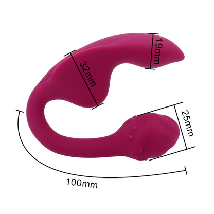 3 Point Stimulator Panty Vibrator With Tail-EROSREALM