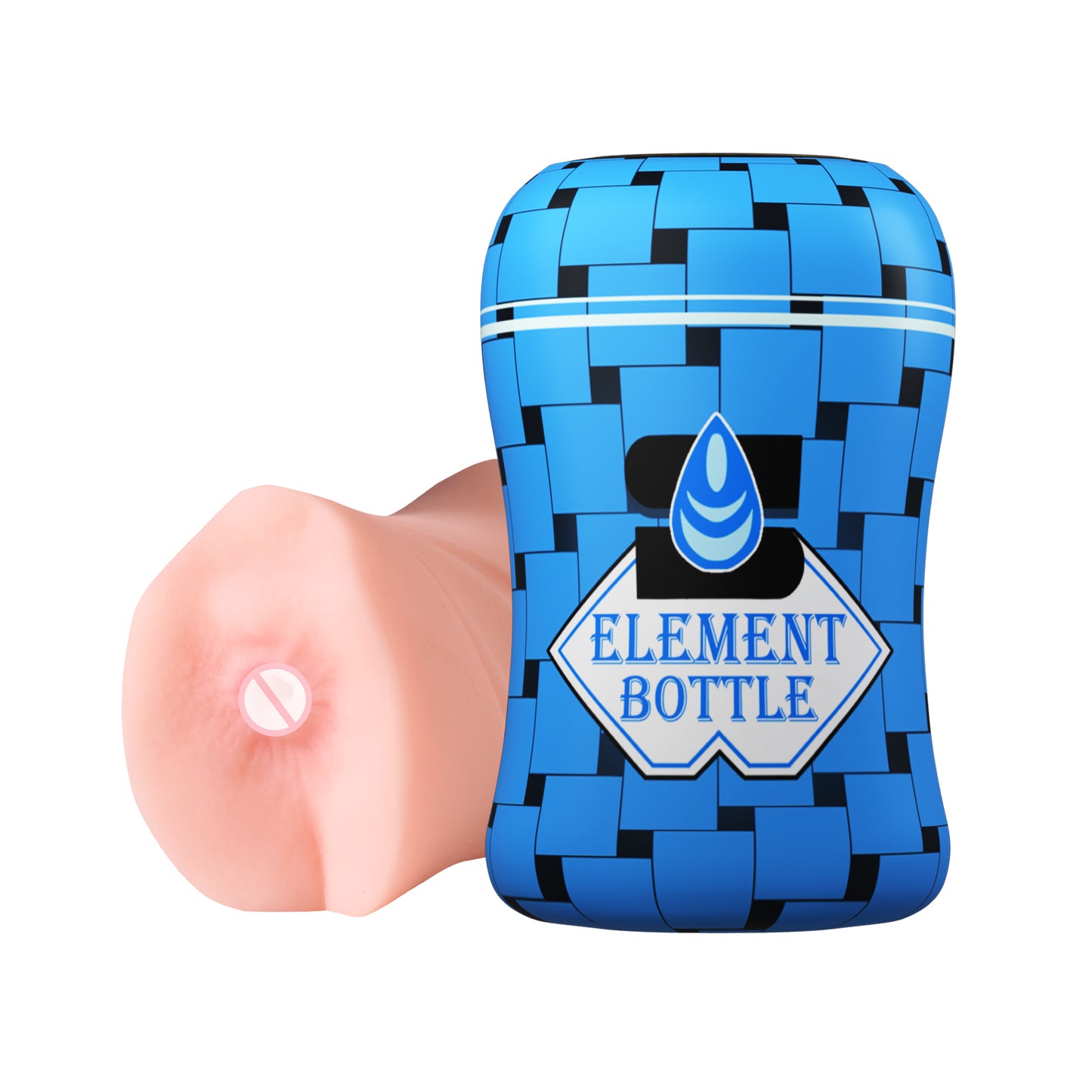 Element Bottle Simulated Channel Portable Masturbation Cup-EROSREALM