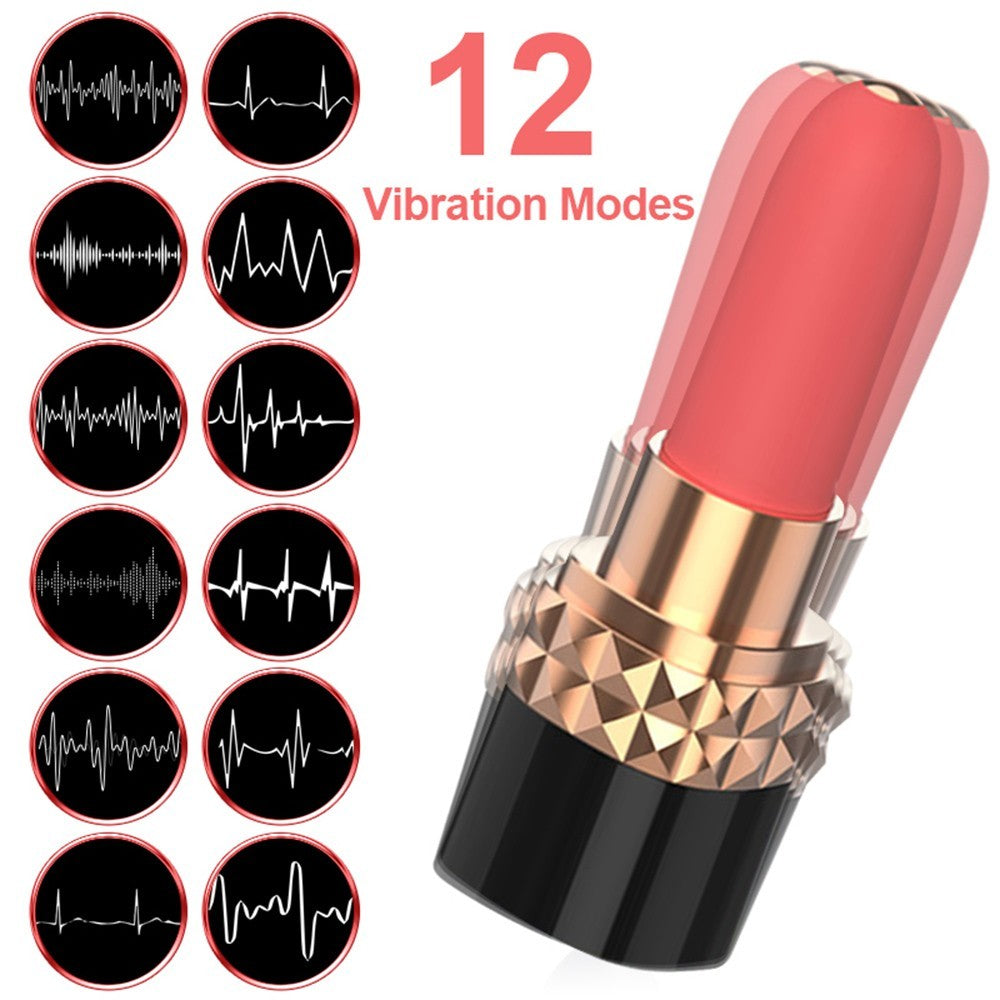 Mini Lipsticks Vibrator Clitoris Stimulator G-spot Nipples Massager-EROSREALM