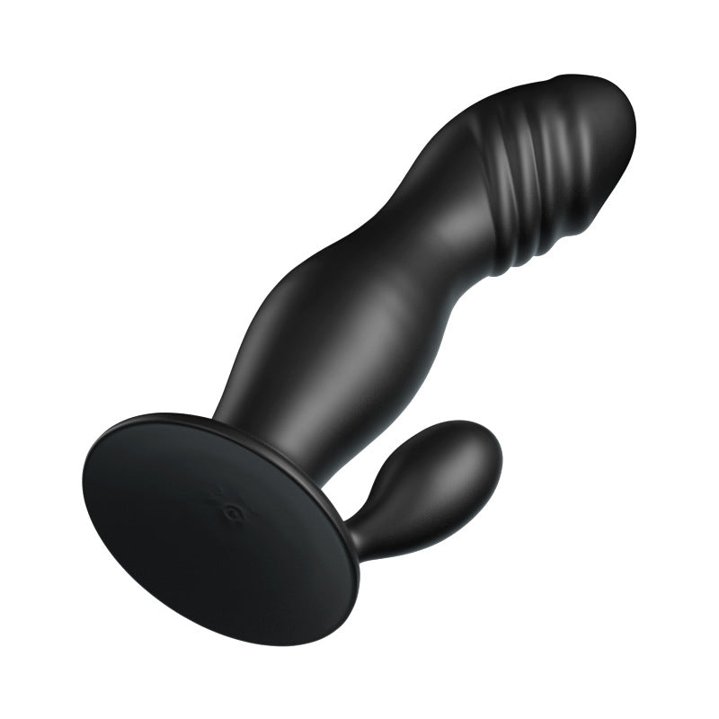 Wireless Remote 10 Speeds Anal Dildo Male Prostate Massager With Suction Cup-EROSREALM