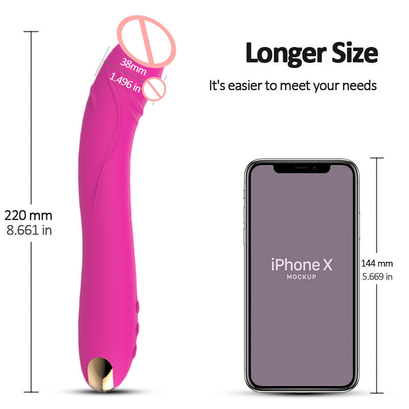 G-spot Realistic Dildo Vibrator-EROSREALM