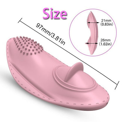 Wireless Remote Control Tongue Licking Vibration Fun Egg Skipping Usb Charging Single Jump Female Masturbation Adult Products Female-EROSREALM