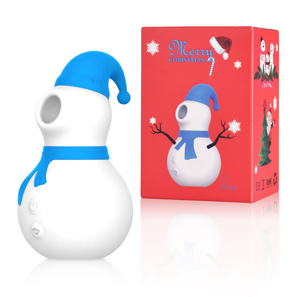 Female Breast Sucking Vibration 10 Frequency Snowman Sucking Device Usb Magnetic Suction Charging Multifunctional Sex Masturbation Device-EROSREALM