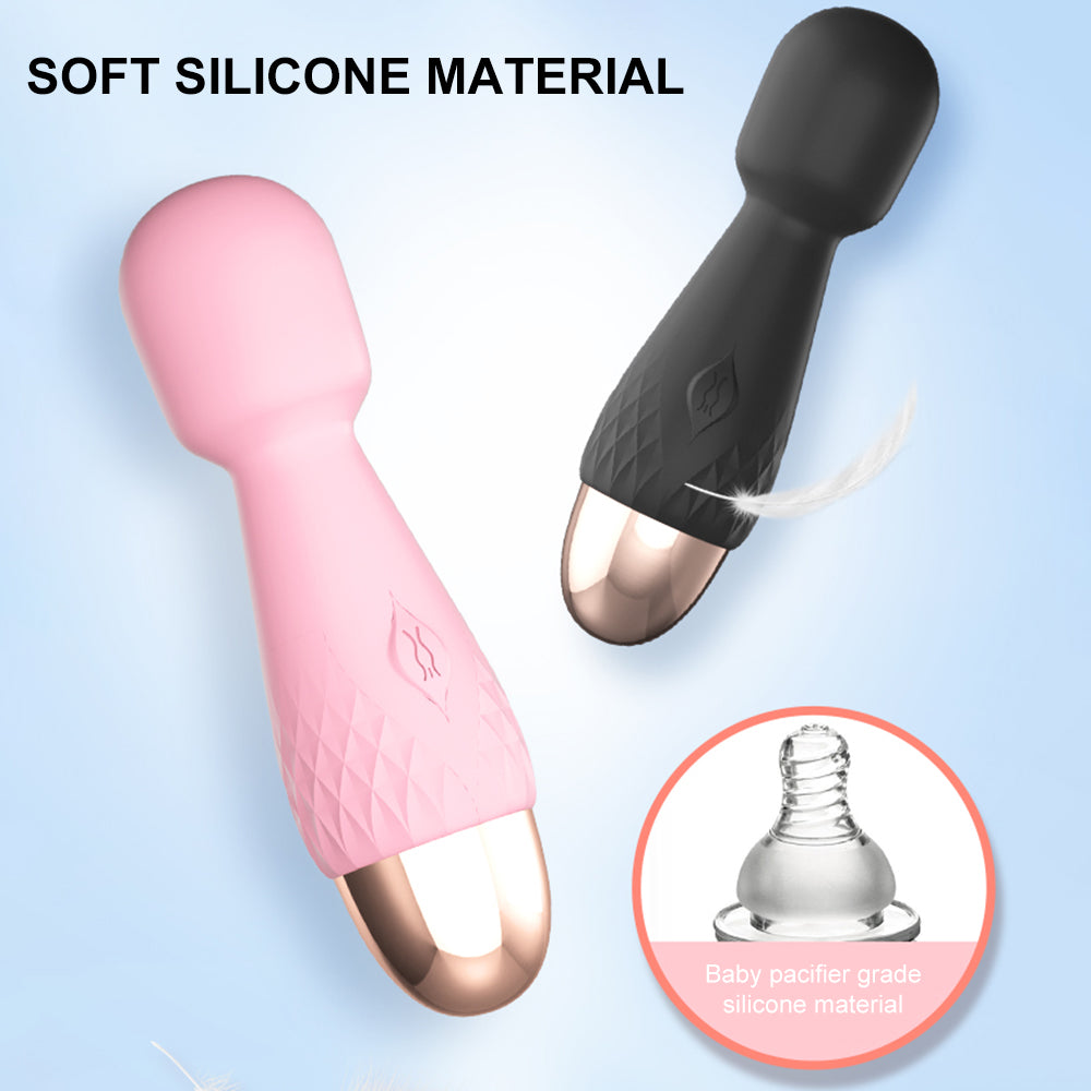 Mini Powerful Vibrator Magic Wand Vibrators Clitoris Stimulator For Woman-EROSREALM