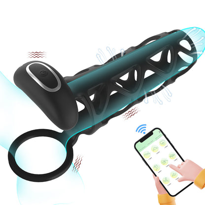 Johnson App / Wireless Remote Control Penis Sleeve-EROSREALM