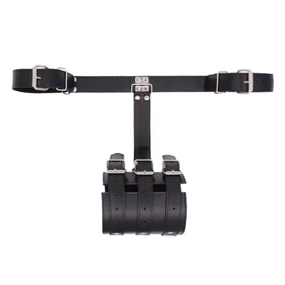 Adjustable Armbinder Arm Restraint Synthetic Leather Buckles Roleplay-EROSREALM