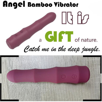 Bamboo Vibrator G-spot Clitoris Stimulator Vaginal Massager-EROSREALM