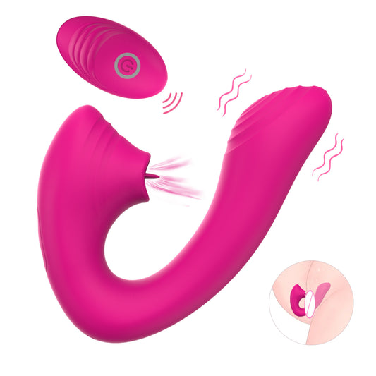 Wireless Remote Control Tongue-licking Panty Vibrator-EROSREALM