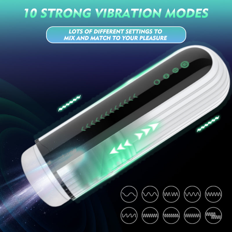 Automatic Airplane Cup Male Masturbator Suction Masturbation Cup-EROSREALM