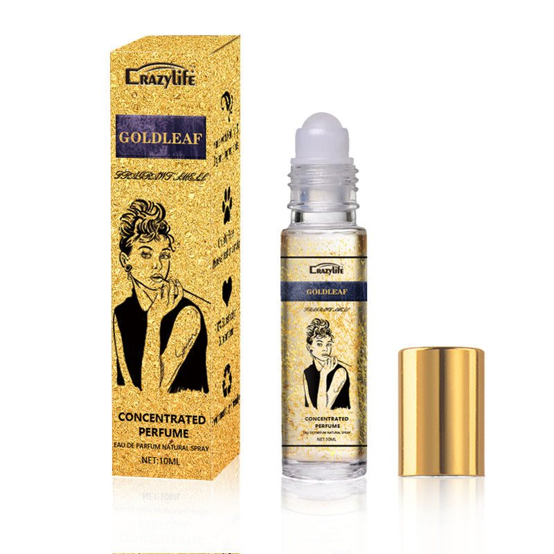 Crazylife Female Gold Foil Floral Felomon Perfume-EROSREALM