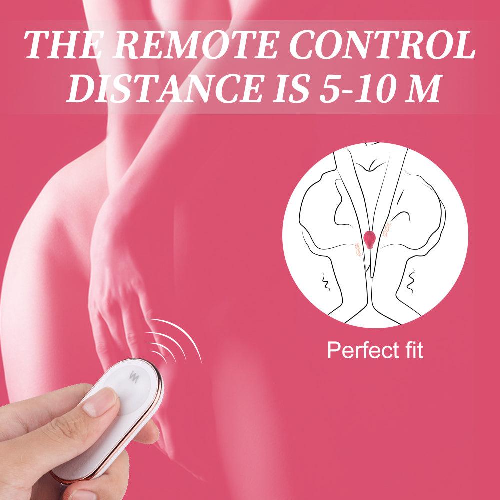 9 Modes Wearable Remote Control Invisible Vibrator-EROSREALM