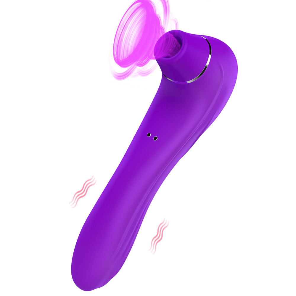 Female masturbation massage stick honey bean sucking magnetic rechargeable silicone vibrator-EROSREALM