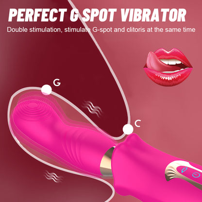 Rose Pistil Kiss - Bitting Clit Stimulator & Tapping Vibrator-EROSREALM