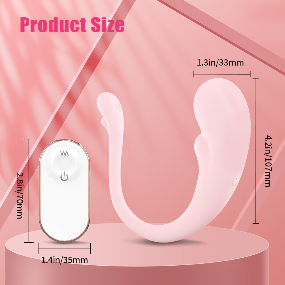 Invisible Wearable Clitoral Stimulator G-spot Massager Remote Control-EROSREALM