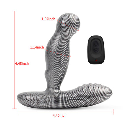 Wireless Remote Control Rotating Anal Vibrator Male Prostate Massager-EROSREALM