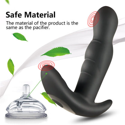 360 Degree Prostate Massager Rotating Anal Vibrator-EROSREALM