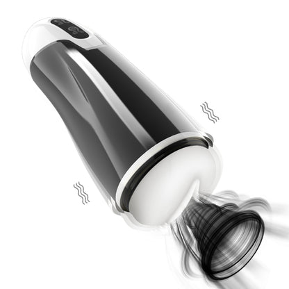 4-in-1 Interctive Voice Heating Suction And Vibration Masturbation Cup-EROSREALM