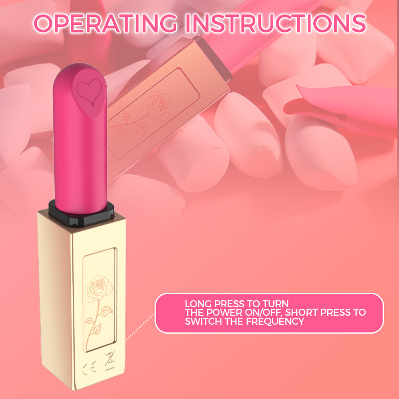 Lipstick Tongue Licking Vibrator Vibrating Egg G Spot Vibrators-EROSREALM