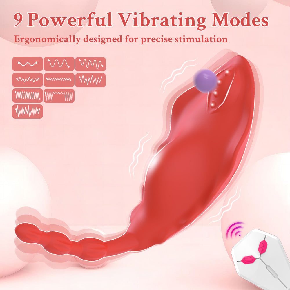 App & Wireless Remote Control 9 Frequency Panty Vibrator-EROSREALM