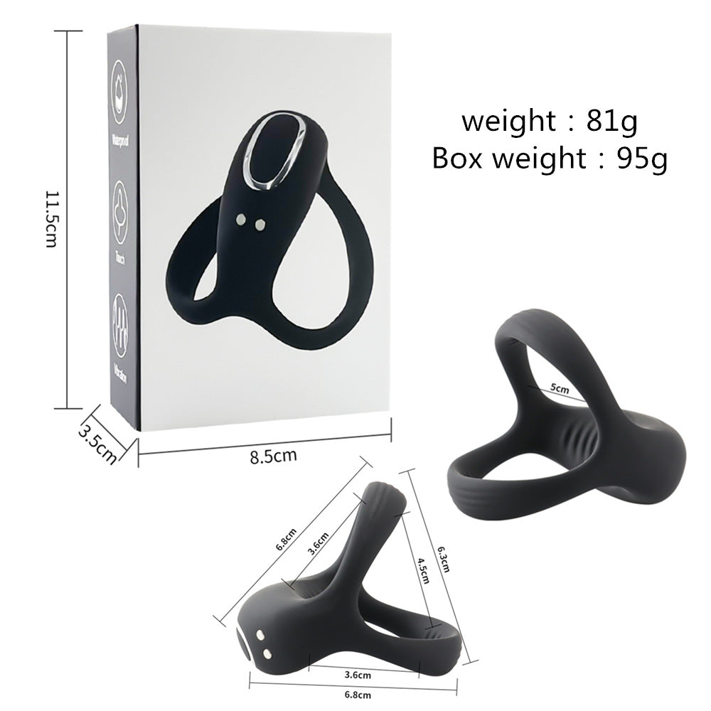 Vajra Circle App Remote Control Vibrating Penis Ring-EROSREALM