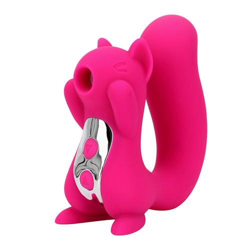 Squirrel Vibrator Pink-EROSREALM