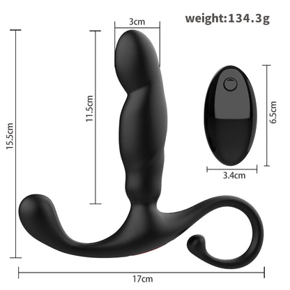 Prostate Massager Male Masturbator G-spot Stimulation Butt Plug-EROSREALM