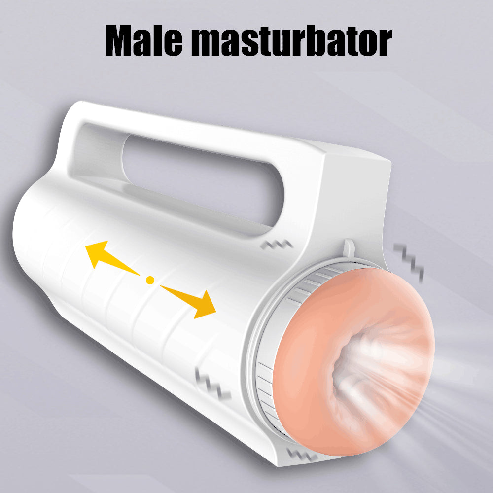 Automatic Penis Trainer Suction Vibrating Male Masturbation Cup-EROSREALM