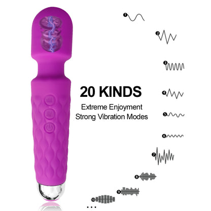 Microphone Wand Vibrator For Women-EROSREALM