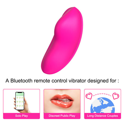 Smart App Control Silicone Wearable Clitoral Vibrator-EROSREALM