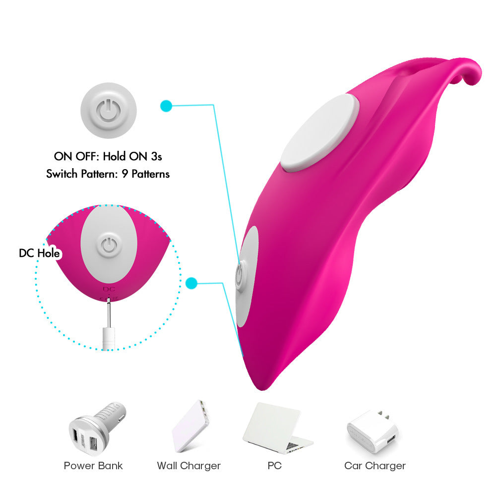 Wireless Remote Control Clit Stimulator & Panty Vibrator-EROSREALM