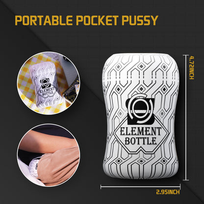 Element Bottle Simulated Channel Portable Masturbation Cup-EROSREALM