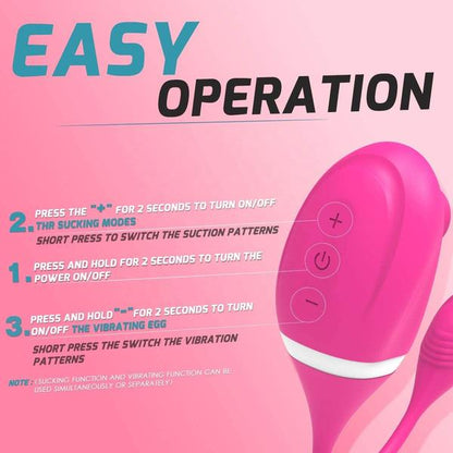 2 in 1 G-spot & Clitoris Stimulator-EROSREALM