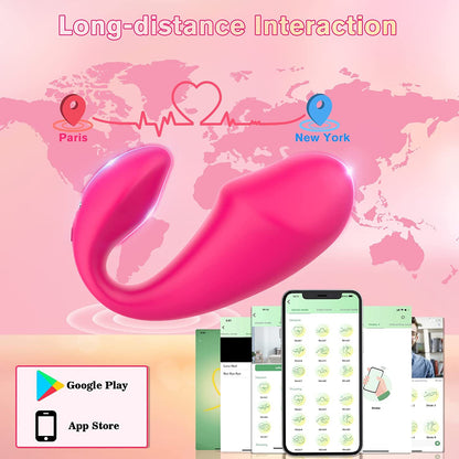 Wireless App Control Wearable Panties Vibrator Female G Spot Dildo G Spot Stimulator Vaginal Kegel Ball-EROSREALM