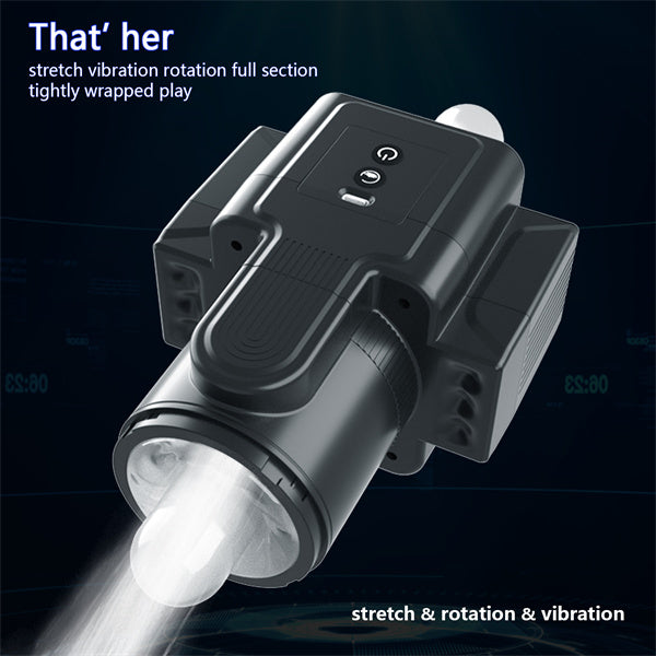 7 Thrusting & Vibrating Slr Camera Shaped Stroker-EROSREALM