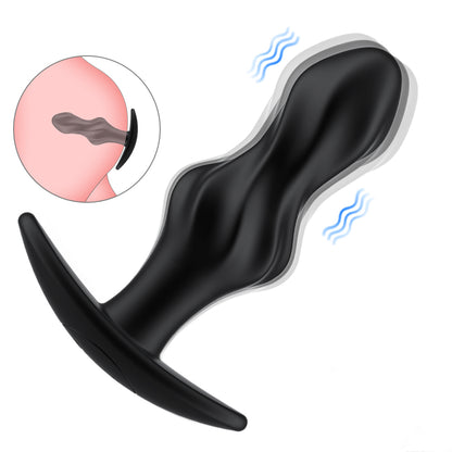 Anal Vibrator Butt Plug Men Prostate Massager Female Vagina Massager Dildos-EROSREALM