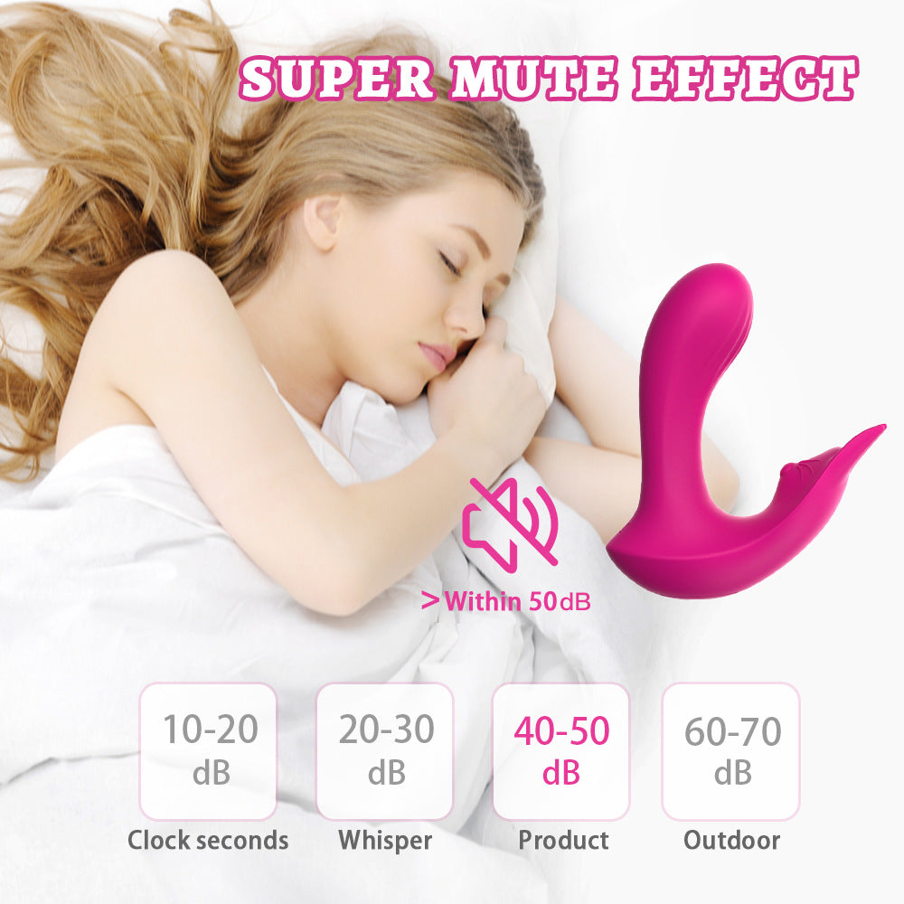 2-in-1 Clit Stimulator & Panty Vibrator-EROSREALM