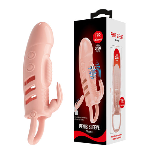 Male Penis Vibrating Ring Sleeve For Penis Dick Delay Ejaculation-EROSREALM