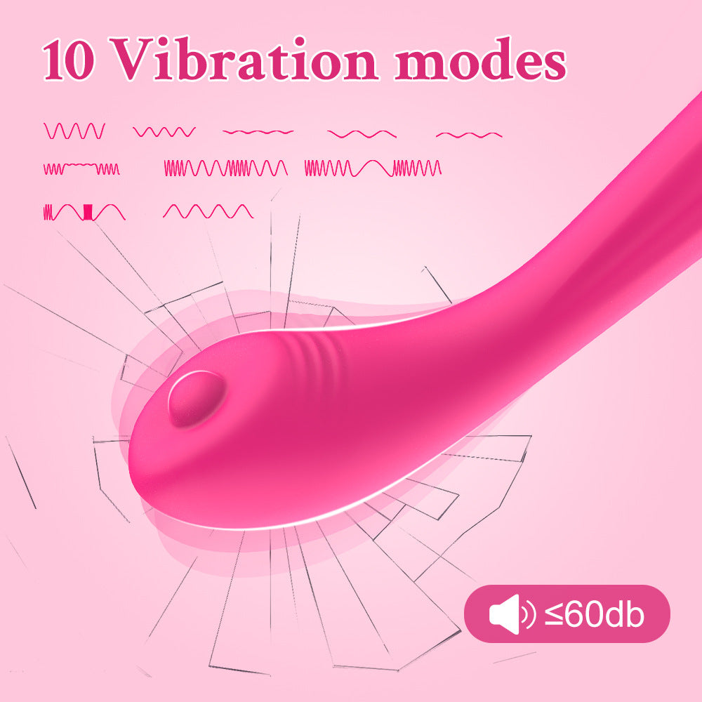 10 Frequency Strong Shock Finger G-spot Vibrator-EROSREALM