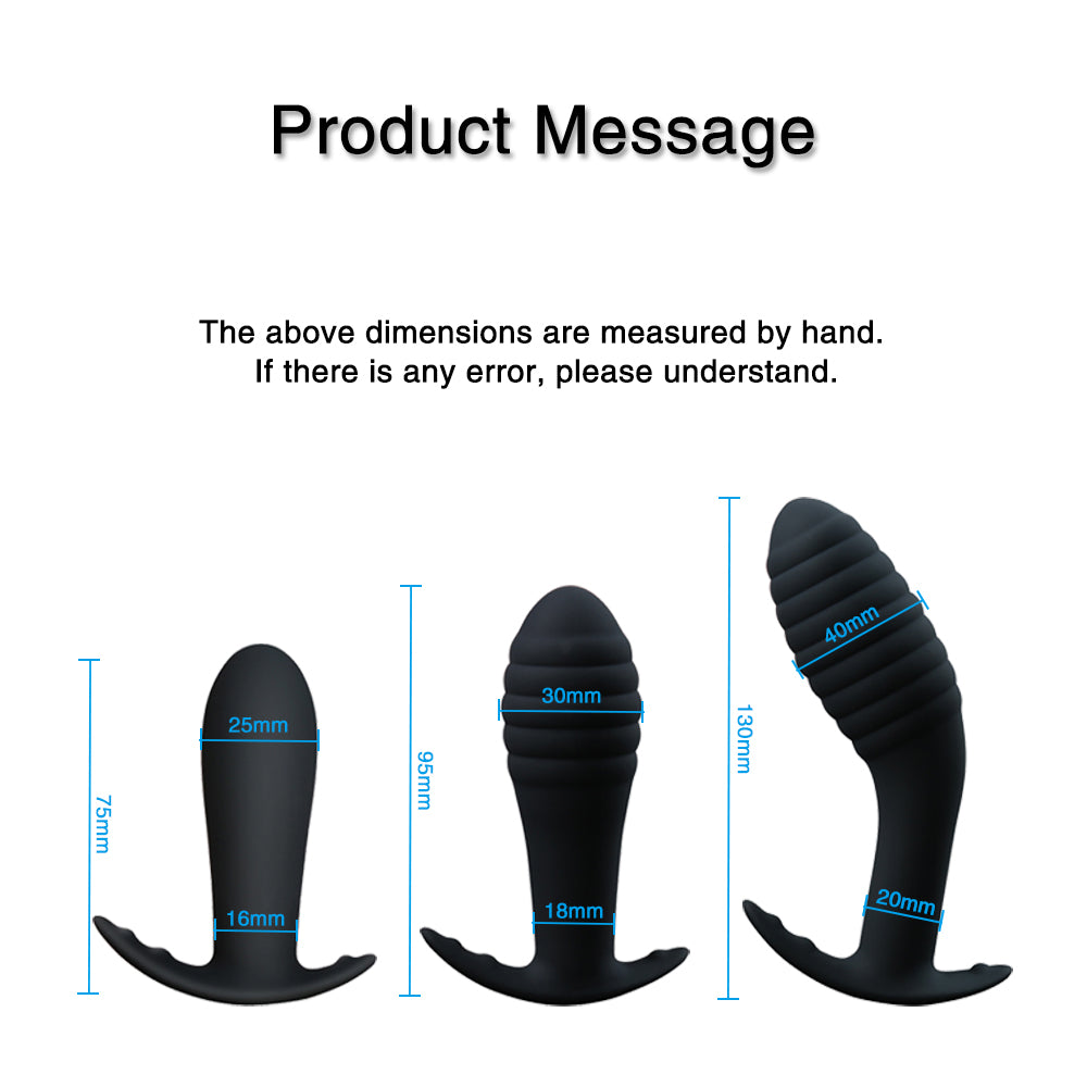 10 Speed Wireless Remote Anal Plug Dildo Vibrator Prostate Massager-EROSREALM