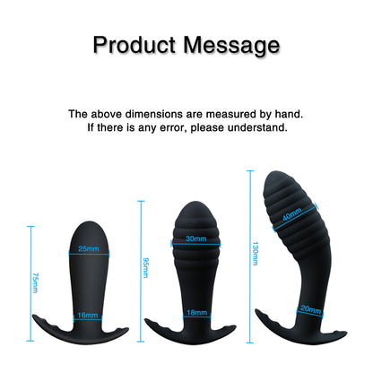 Prostate Massager Anal Vibrator Anal Plug Remote Control-EROSREALM