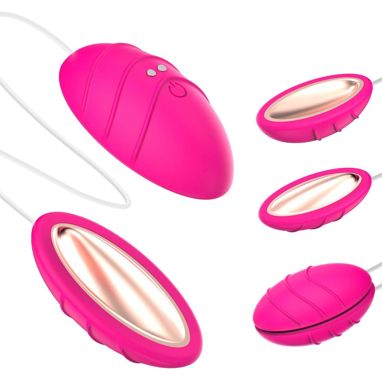 Double Stimulation 2-in-1 Egg Vibrator-EROSREALM