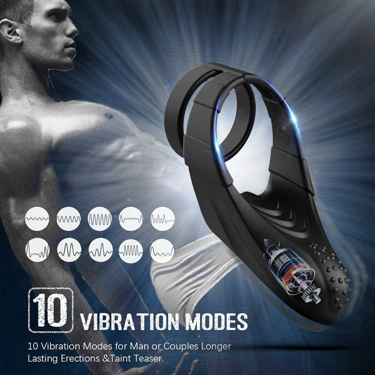 Vibrating Dual Penis Ring-EROSREALM