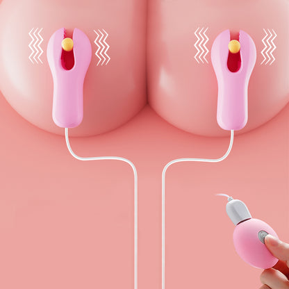 Usb Recharged Vibrating Breast & Clit Massagers-EROSREALM