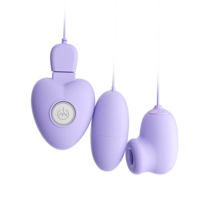 Wireless Remote Control Clit Sucker With Bullet Vibrator-EROSREALM