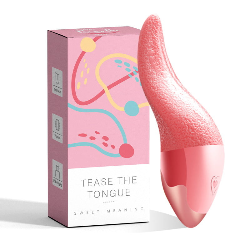 Simulated Heating Tongue Licking Vibrator-EROSREALM